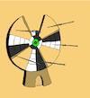 Cartoon: Dart... (small) by berk-olgun tagged don,quichotte