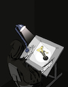 Cartoon: Death Light... (small) by berk-olgun tagged death,light