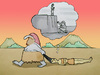 Cartoon: Deception.. (small) by berk-olgun tagged deception