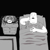 Cartoon: Deep Sleep... (small) by berk-olgun tagged deep,sleep