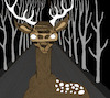 Cartoon: Deer... (small) by berk-olgun tagged deer