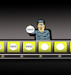 Cartoon: Deja Vu... (small) by berk-olgun tagged deja,vu