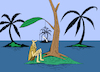 Cartoon: Desert Island... (small) by berk-olgun tagged desert,island