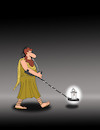 Cartoon: Diogenes... (small) by berk-olgun tagged diogenes