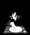 Cartoon: DJ wolf... (small) by berk-olgun tagged dj,wolf