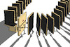 Cartoon: Domino Trick... (small) by berk-olgun tagged domino,trick