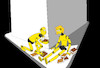 Cartoon: Dummies in Love... (small) by berk-olgun tagged dummies,in,love