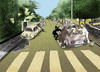 Cartoon: Economic Crisis.. (small) by berk-olgun tagged abbey,road