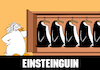 Cartoon: Einsteinguin... (small) by berk-olgun tagged einsteinguin