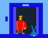 Cartoon: Elevator... (small) by berk-olgun tagged elevator