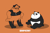 Cartoon: Empathy... (small) by berk-olgun tagged empathy