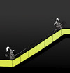 Cartoon: Escalator.. (small) by berk-olgun tagged escalator