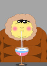 Cartoon: Eskimo Cocktail... (small) by berk-olgun tagged eskimo,cocktail