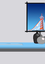 Cartoon: Esscape... (small) by berk-olgun tagged esscape