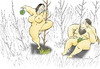 Cartoon: EVE 1... (small) by berk-olgun tagged eve