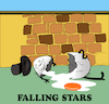 Cartoon: Falling Stars... (small) by berk-olgun tagged falling,stars
