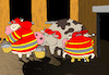 Cartoon: Farm on Fire... (small) by berk-olgun tagged farm,on,fire