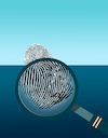 Cartoon: Fingerprint... (small) by berk-olgun tagged fingerprint