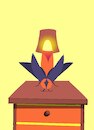 Cartoon: Firefly Lampshade... (small) by berk-olgun tagged firefly,lampshade