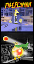 Cartoon: Fireflyman... (small) by berk-olgun tagged fireflyman