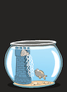 Cartoon: Fish Rapunzel... (small) by berk-olgun tagged fish,rapunzel