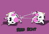 Cartoon: Food Fight... (small) by berk-olgun tagged food,fight