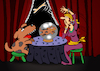 Cartoon: Fortune Teller... (small) by berk-olgun tagged fortune,teller