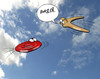 Cartoon: frisbee and boomerang 3... (small) by berk-olgun tagged frisbee,and,boomerang