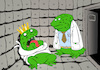 Cartoon: Frog Prince... (small) by berk-olgun tagged frog,prince