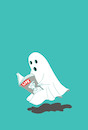 Cartoon: Ghost... (small) by berk-olgun tagged ghost