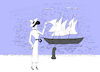 Cartoon: Goodbye... (small) by berk-olgun tagged goodbye