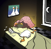 Cartoon: Goose Feather Pillow... (small) by berk-olgun tagged goose,feather,pillow