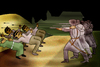 Cartoon: Goya vs Matrix.. (small) by berk-olgun tagged goya vs matrix