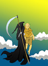 Cartoon: Grim Reaper... (small) by berk-olgun tagged grim,reaper