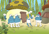 Cartoon: Grouchy Smurf... (small) by berk-olgun tagged grouchy,smurf