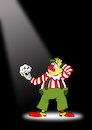 Cartoon: Hamlet Clown... (small) by berk-olgun tagged hamlet,clown