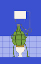 Cartoon: Hand Bomb... (small) by berk-olgun tagged hand,bomb