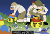 Cartoon: Hansel and Gretel... (small) by berk-olgun tagged hansel,and,gretel