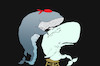 Cartoon: Harpoon Tattoo... (small) by berk-olgun tagged harpoon,tattoo