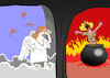 Cartoon: Hell... (small) by berk-olgun tagged hell