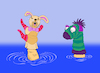 Cartoon: Help... (small) by berk-olgun tagged help