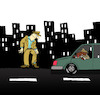 Cartoon: Hitchhiker... (small) by berk-olgun tagged hitchhiker