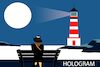 Cartoon: Hologram... (small) by berk-olgun tagged hologram