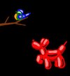 Cartoon: Hunting Balloon Dog... (small) by berk-olgun tagged hunting,balloon,dog