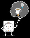 Cartoon: Idea... (small) by berk-olgun tagged idea