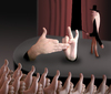 Cartoon: Illusionist.. (small) by berk-olgun tagged illusionist