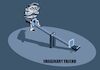 Cartoon: Imaginary Friend... (small) by berk-olgun tagged imaginary,friend