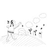 Cartoon: Indian Theathre... (small) by berk-olgun tagged indian,theathre