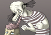 Cartoon: Italian Zombie. (small) by berk-olgun tagged italian,zombie