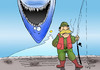 Cartoon: JAWS... (small) by berk-olgun tagged jaws